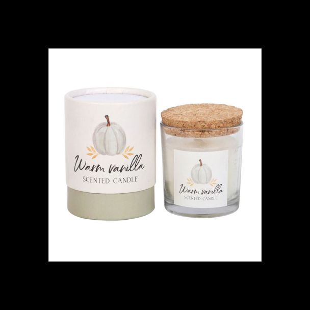 Warm Vanilla Autumn Candle