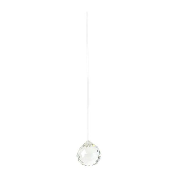 Hanging Faceted Crystal Ball 