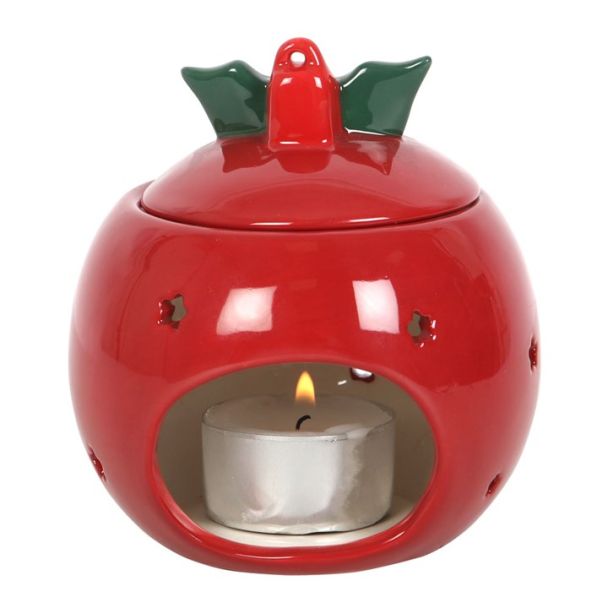Red Bauble Oil Burner