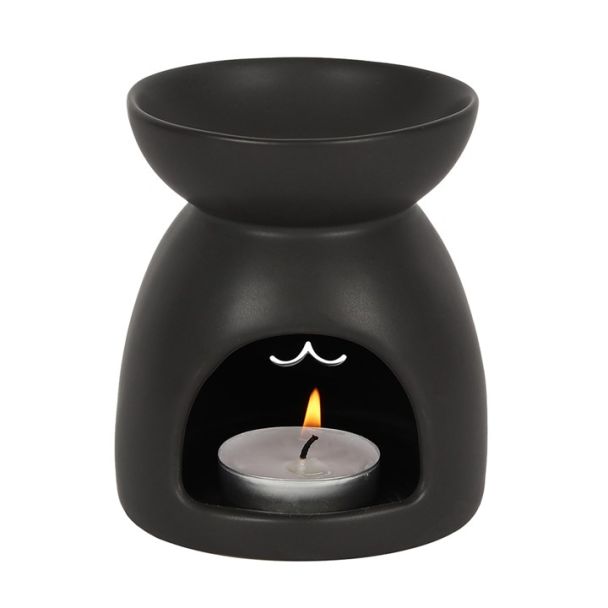 Black Cat Cut Out Oil Burner and Wax Warmer