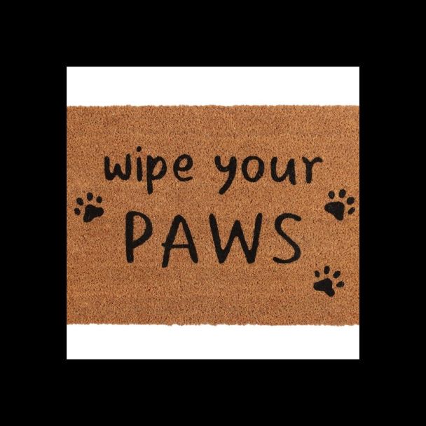 Natural Wipe Your Paws Doormat
