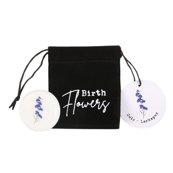 Box of 36 Marble Birth Flower Keepsake Stones