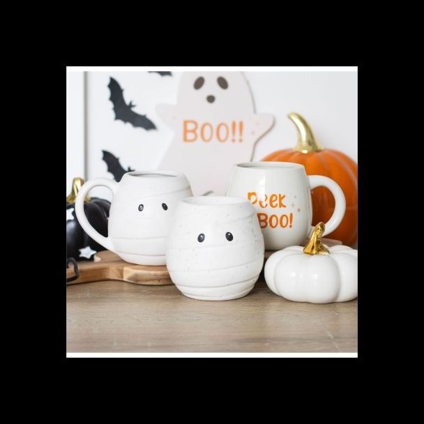 Mummy Shaped Oil Burner and Wax Warmer