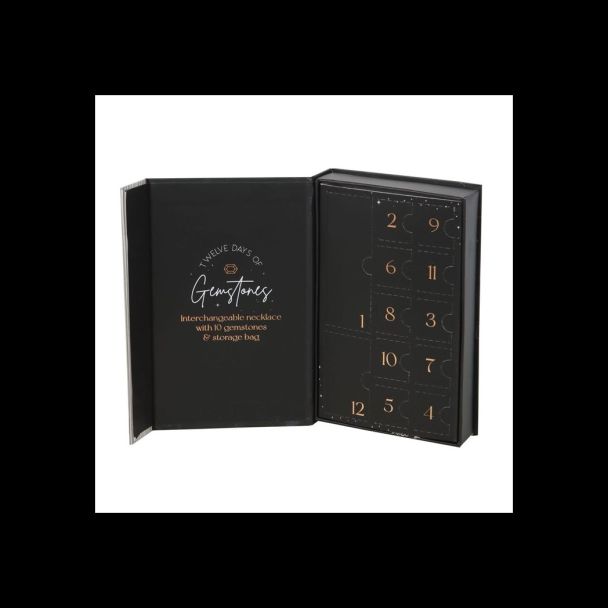 12-Day Crystal Necklace Advent Calendar 