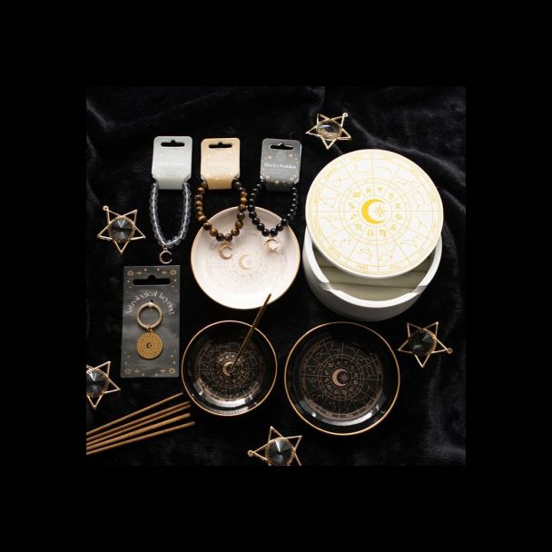 Astrology Wheel Incense Holder