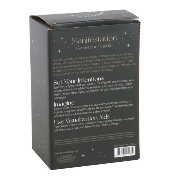 Citrine Manifestation Christmas Bauble Kit