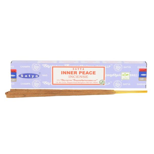 12 Packs of Inner Peace Incense Sticks by Satya