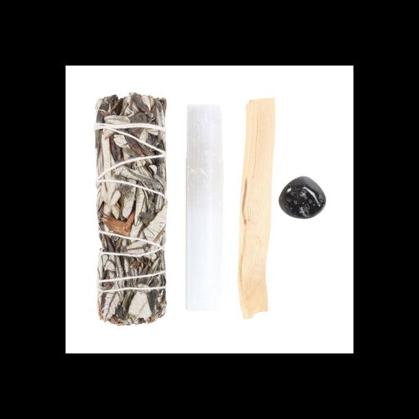 Yerba Santa Crystal Energy Cleansing Kit