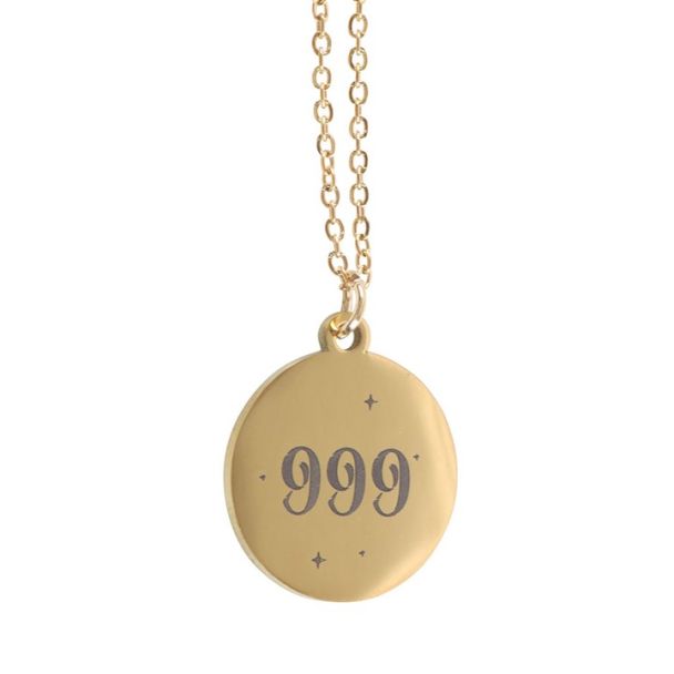 999 Angel Number Release Necklace