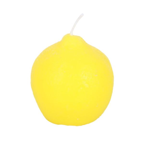 Set of 3 Lemon Shaped Candles