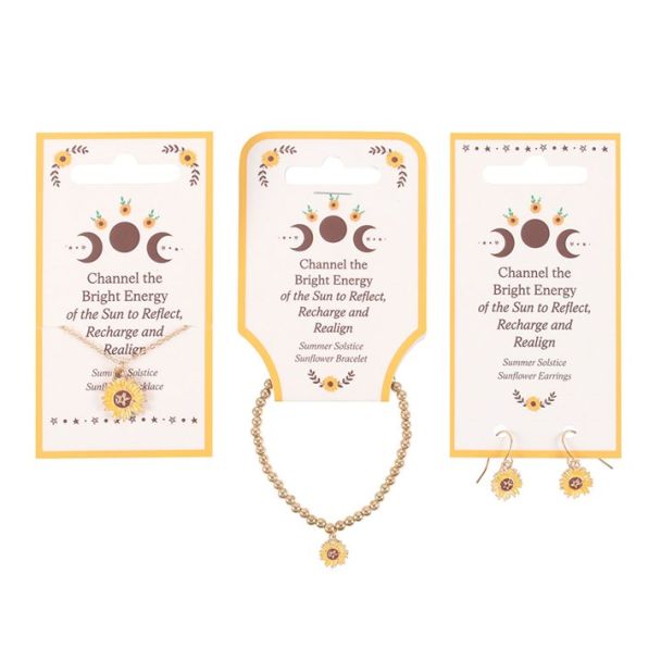 Set of 18 Summer Solstice Jewellery Pieces on Display