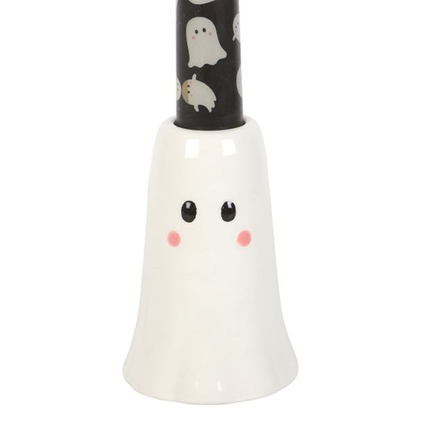 Sweet Ghost Candle Holder with Taper Candle