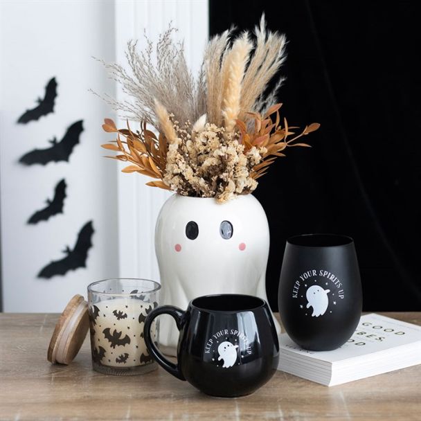 Bat Print Mulberry Candle