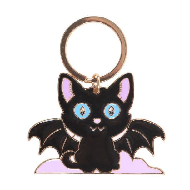 In My Witch Era Cat Enamel Keyring