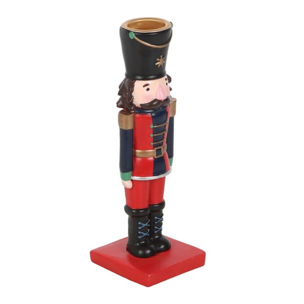 Nutcracker Taper Candle Holder