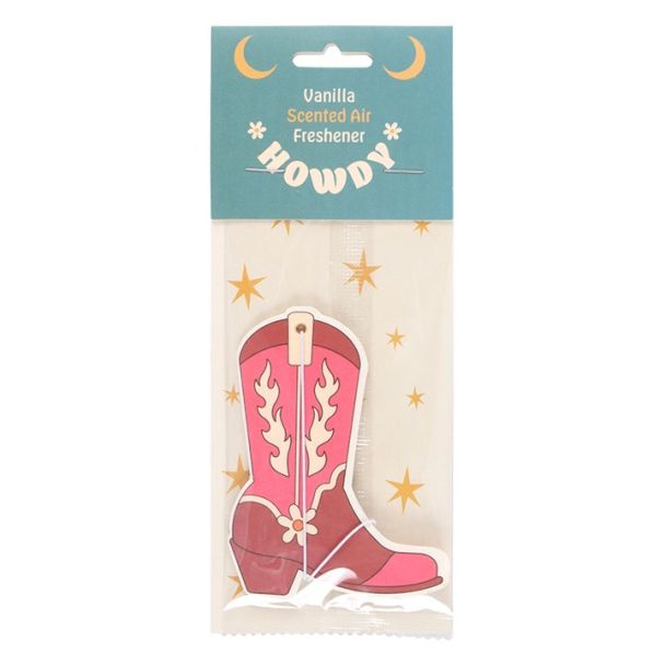 Cowboy Boot Vanilla Scented Air Freshener