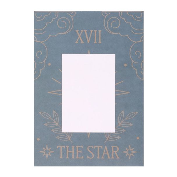 The Star Vintage Tarot Necklace on Greeting Card