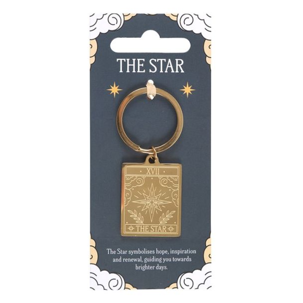 The Star Vintage Tarot Keyring