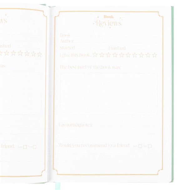 My Reading Journal A5 Notebook