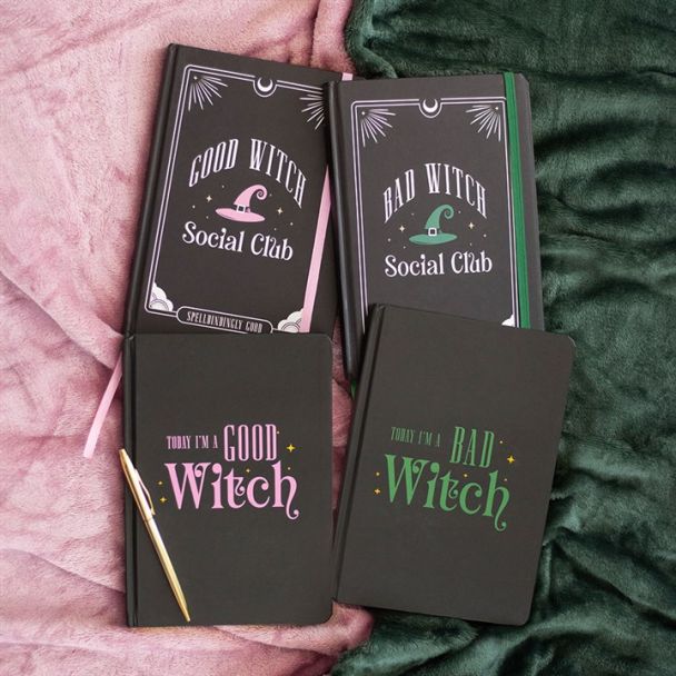 Bad Witch Social Club A5 Notebook