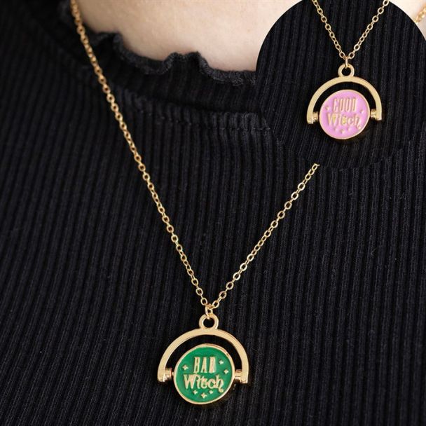 Which Witch Are You Spinning Necklace