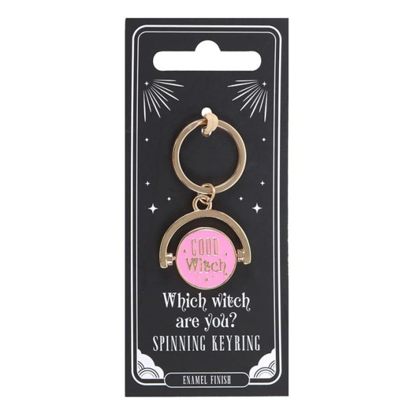 Which Witch Are You Spinning Keyring