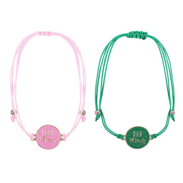 Set of 2 Good Witch and Bad Witch Bracelets