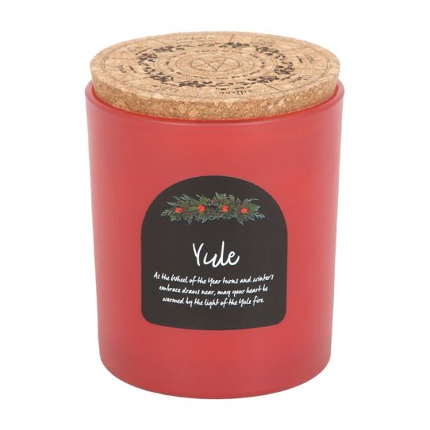 Yule Wintergreen Wheel of the Year Candle