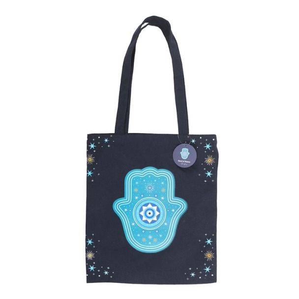 Hand of Hamsa Polycotton Tote Bag