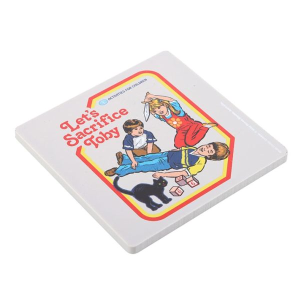 Let's Sacrifice Toby Coaster by Steven Rhodes