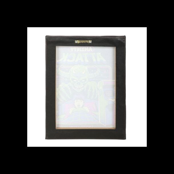 19x25cm Anxiety Attack Canvas Plaque by Steven Rhodes