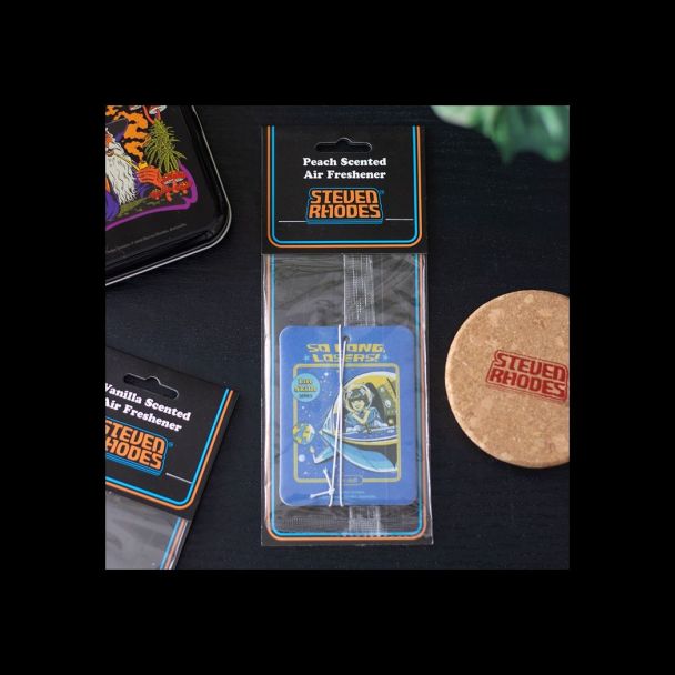 So Long Losers Peach Air Freshener by Steven Rhodes