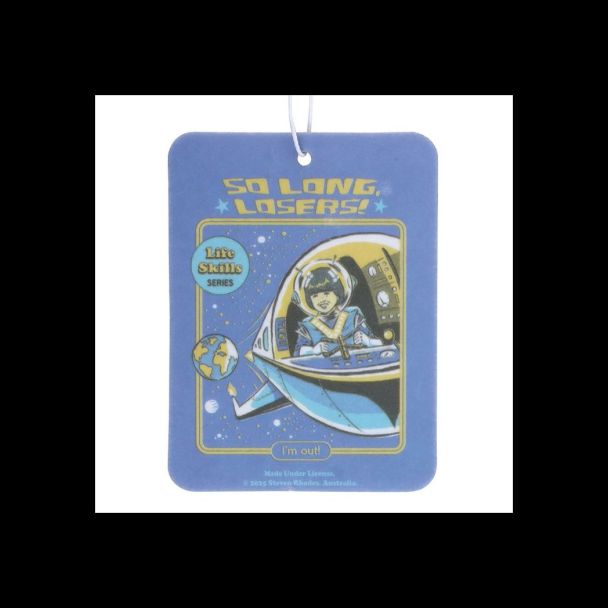 So Long Losers Peach Air Freshener by Steven Rhodes