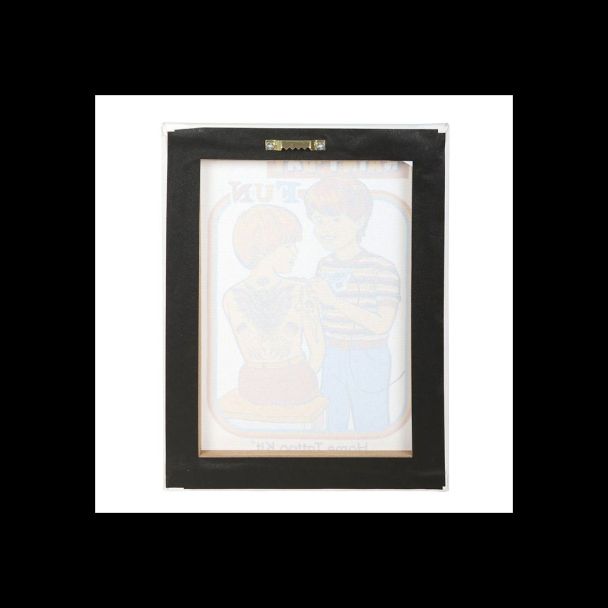 19x25cm Rainy Day Fun Canvas Plaque by Steven Rhodes