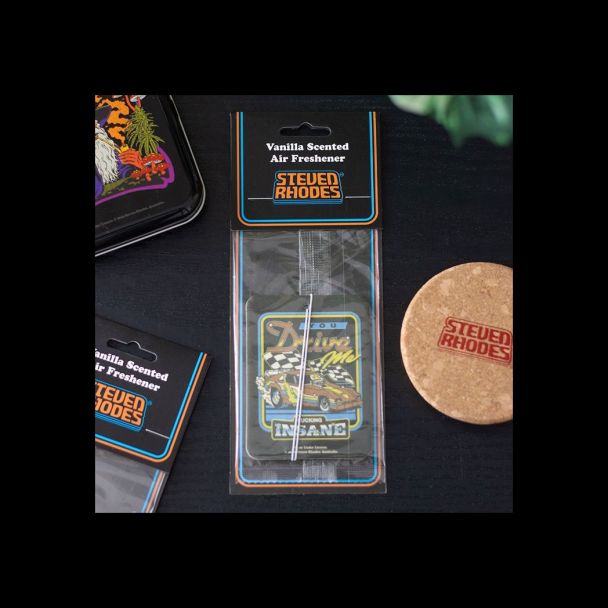 You Drive Me Insane Vanilla Air Freshener by Steven Rhodes