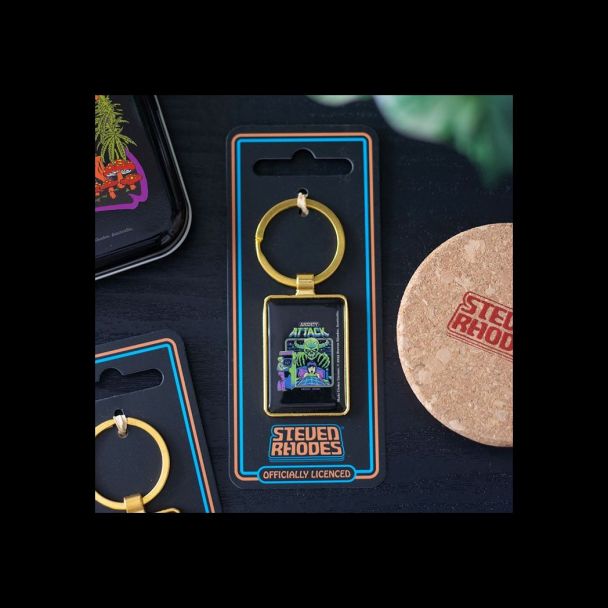 Anxiety Attack Keyring by Steven Rhodes