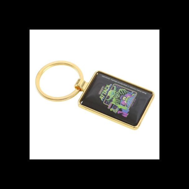 Anxiety Attack Keyring by Steven Rhodes