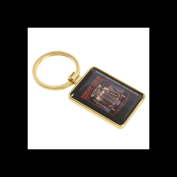 Worship Coffee Keyring by Steven Rhodes