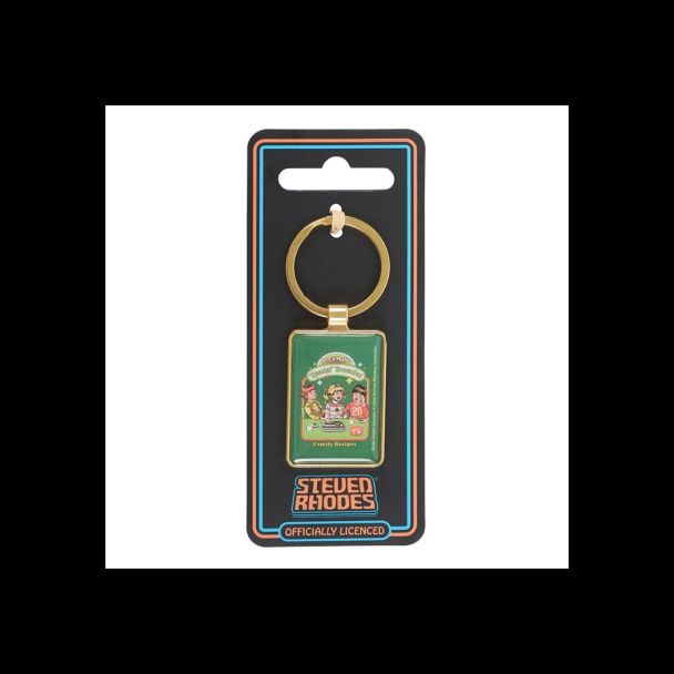 Let's Make Brownies Keyring by Steven Rhodes