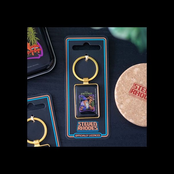 Fantasy Land Keyring by Steven Rhodes