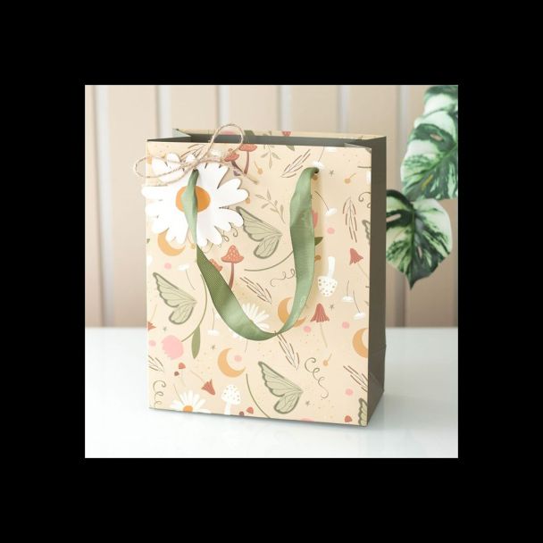 23cm Medium Fairy Folklore Print Gift Bag
