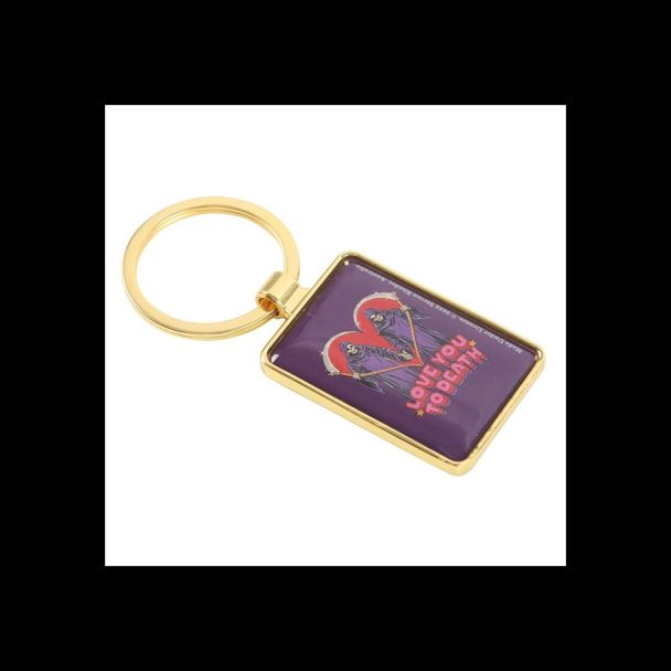 Love You To Death Keyring by Steven Rhodes