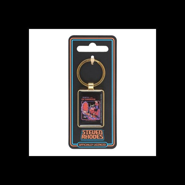 The Cat Dimension Keyring by Steven Rhodes