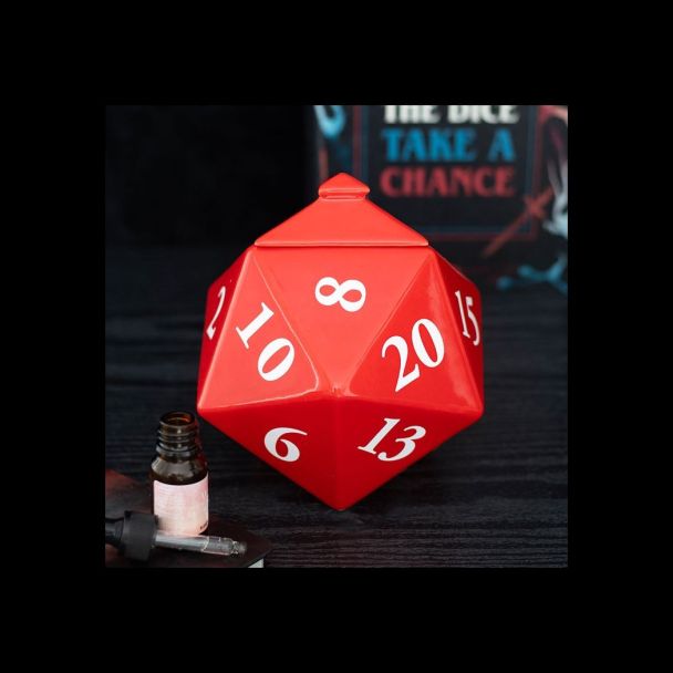 D20 Gaming Dice Shaped Oil Burner