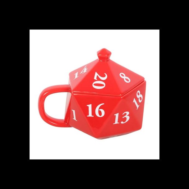 D20 Gaming Dice Shaped Mug