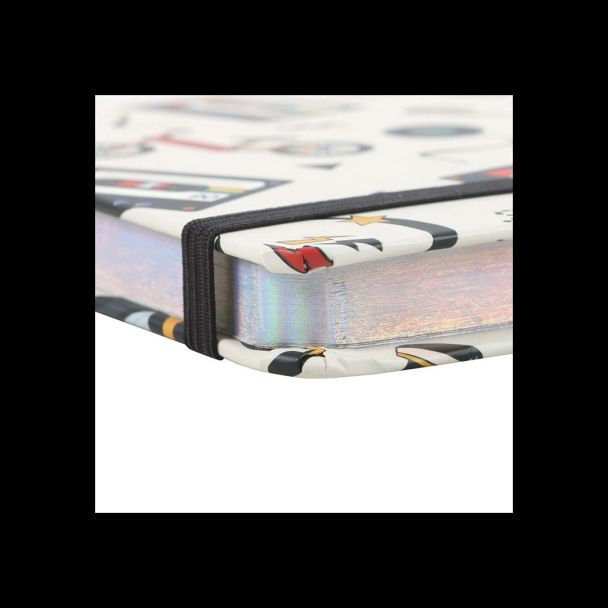 Retro 80s Print A5 Notebook