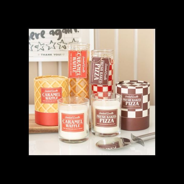 Caramel Waffle Scented Tube Candle