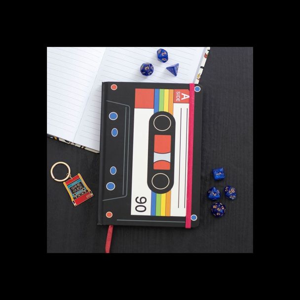 Retro Cassette Tape A5 Notebook