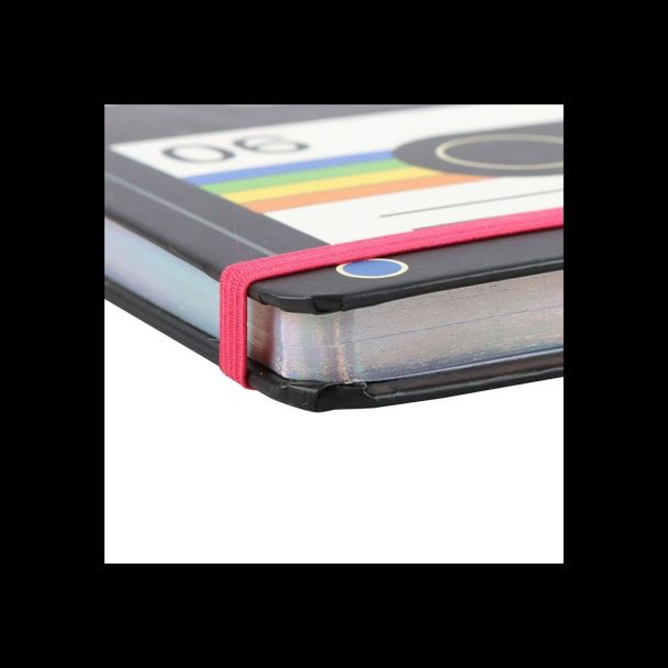 Retro Cassette Tape A5 Notebook