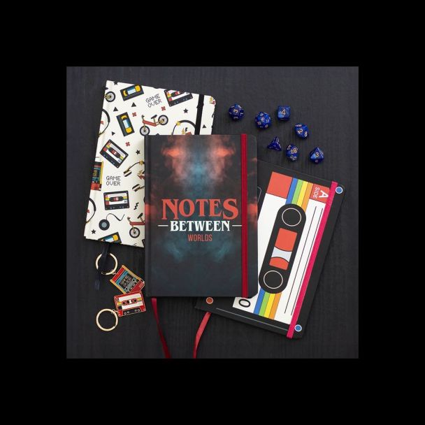 Retro Cassette Tape A5 Notebook